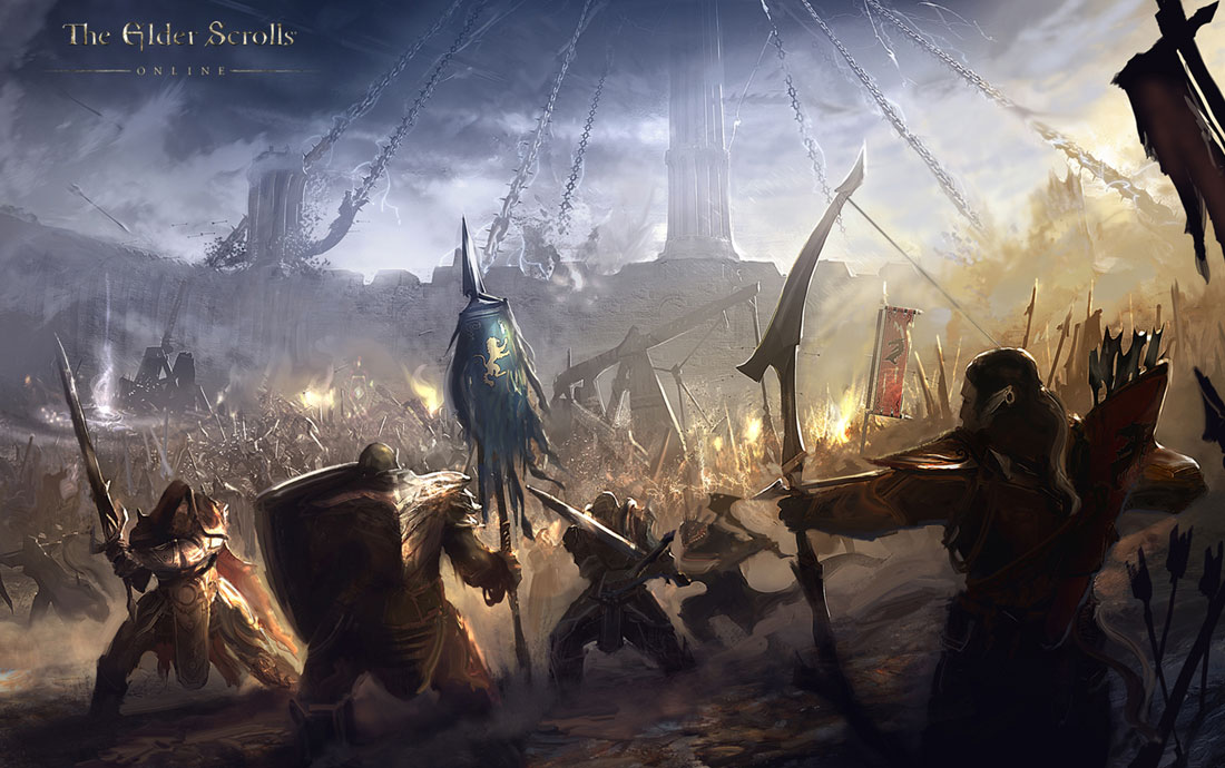 Alliance Battle Art from The Elder Scrolls Online