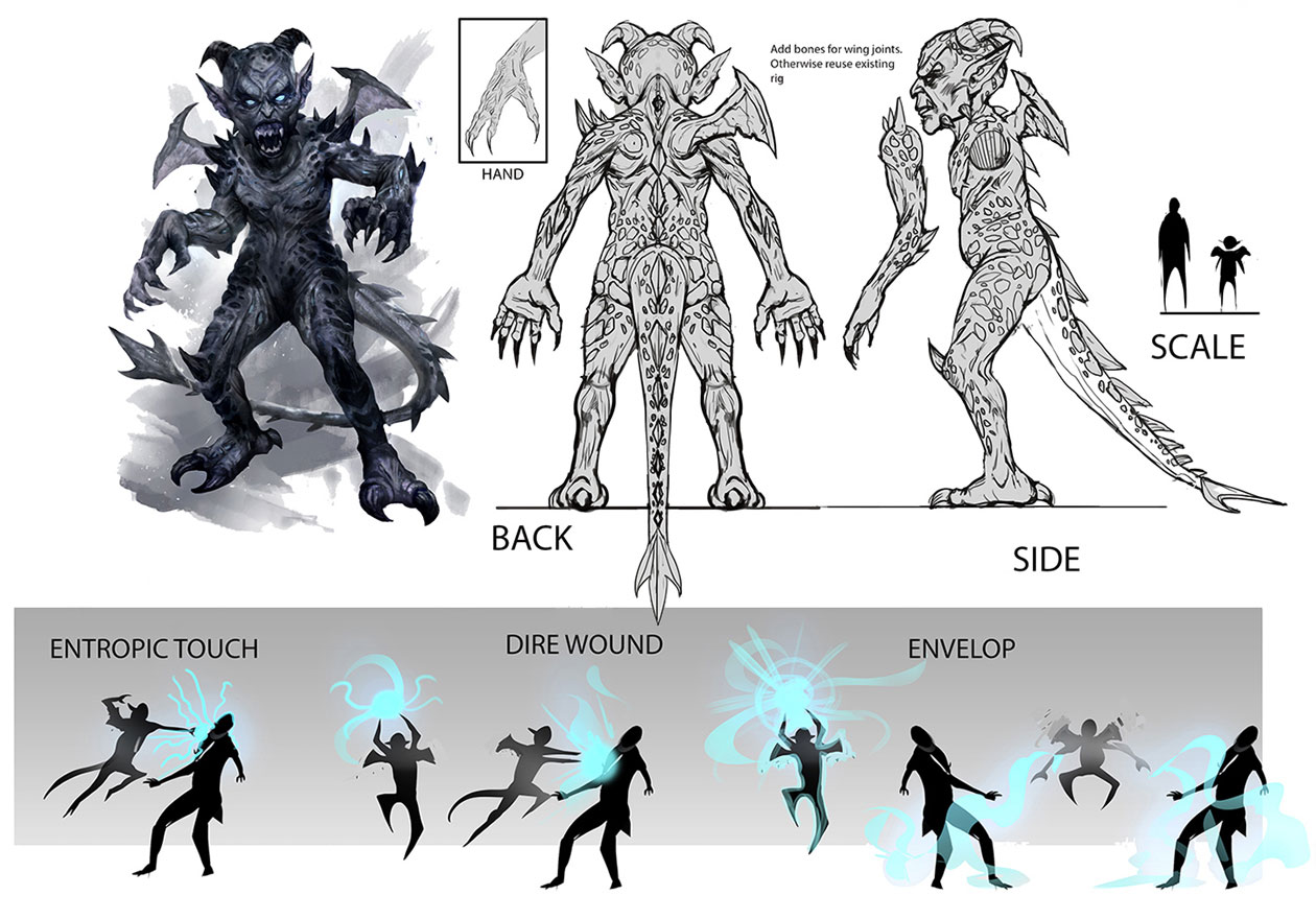 Banekin Art from The Elder Scrolls Online