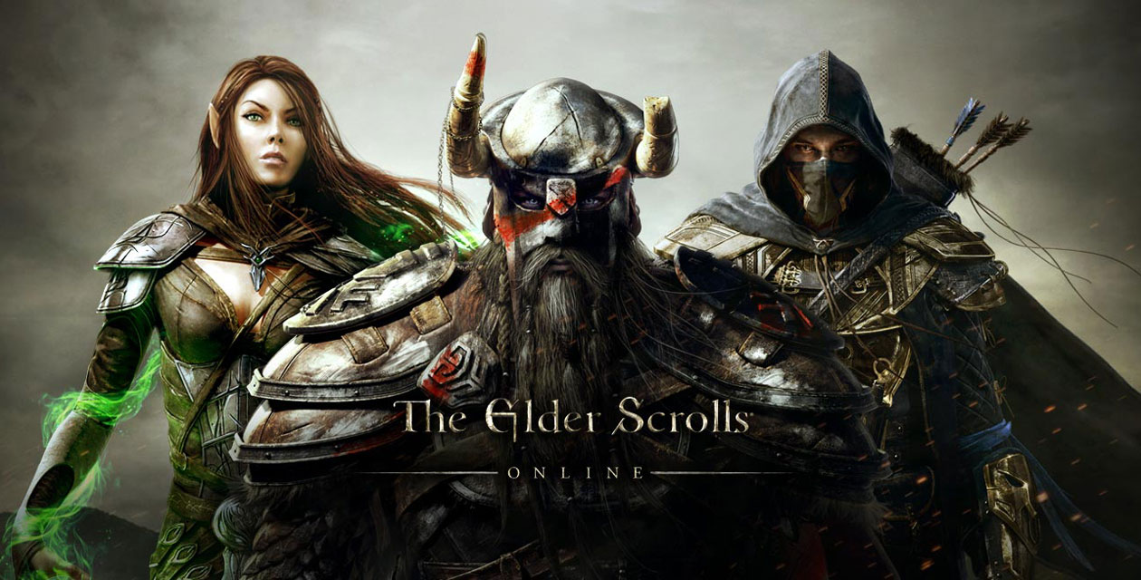 Bosmer, Nord, & Breton Art from The Elder Scrolls Online