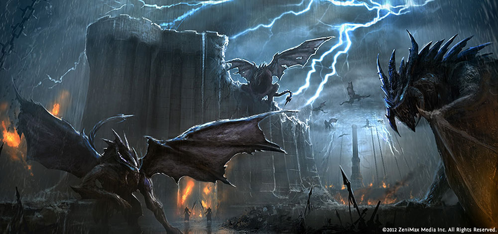Daedric Titan Monsters Art from The Elder Scrolls Online