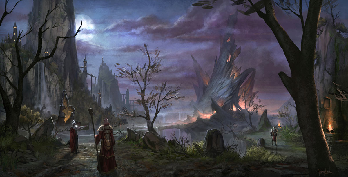 Daggerfall Art from The Elder Scrolls Online