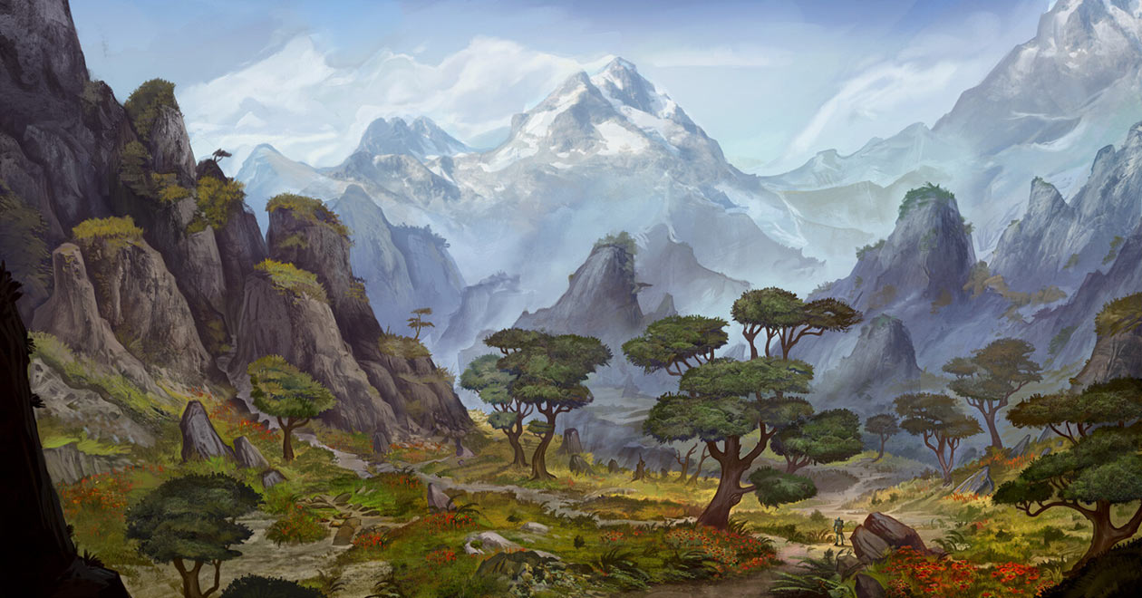 Environment Concept Art from The Elder Scrolls Online