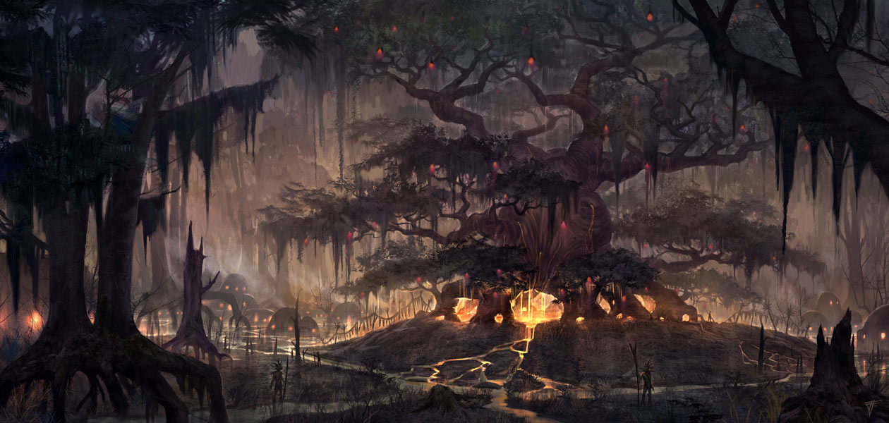 Hist Tree Art from The Elder Scrolls Online