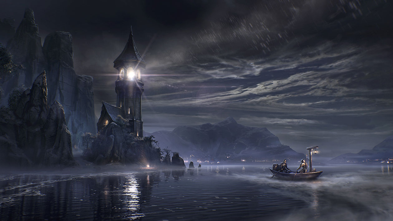 Lighthouse Art from The Elder Scrolls Online