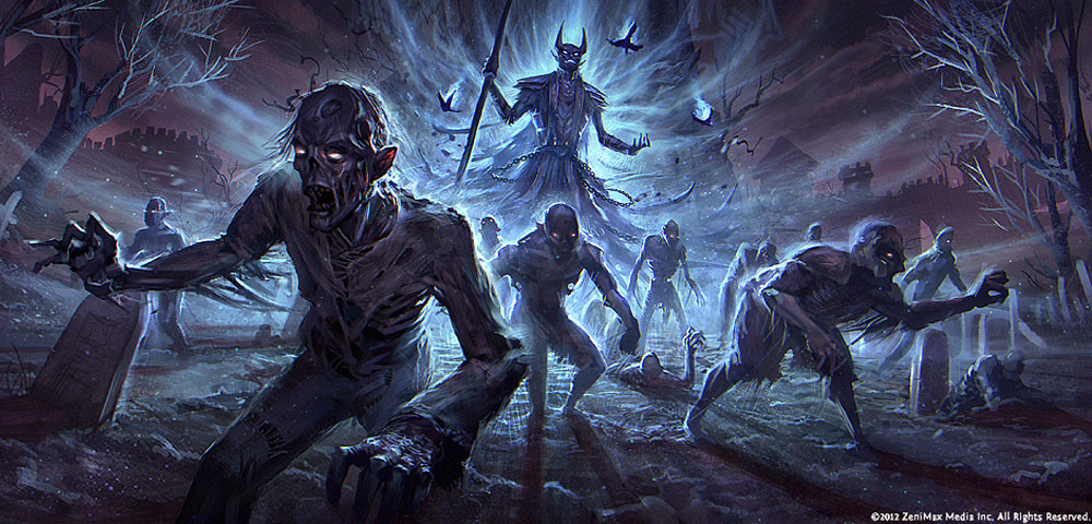 Molag Bal Art from The Elder Scrolls Online