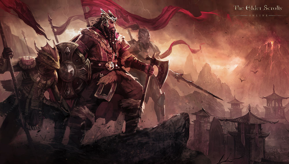 Nord King Jorunn Art from The Elder Scrolls Online