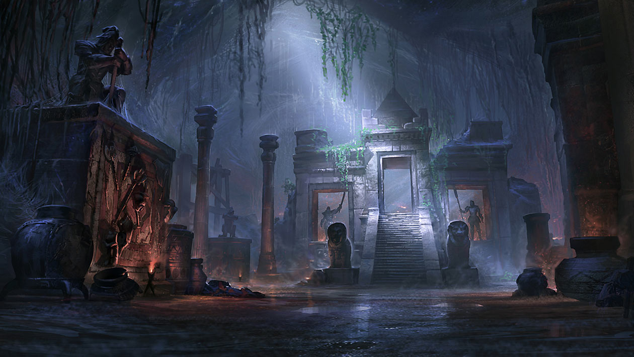 The Valley of Blades Art from The Elder Scrolls Online