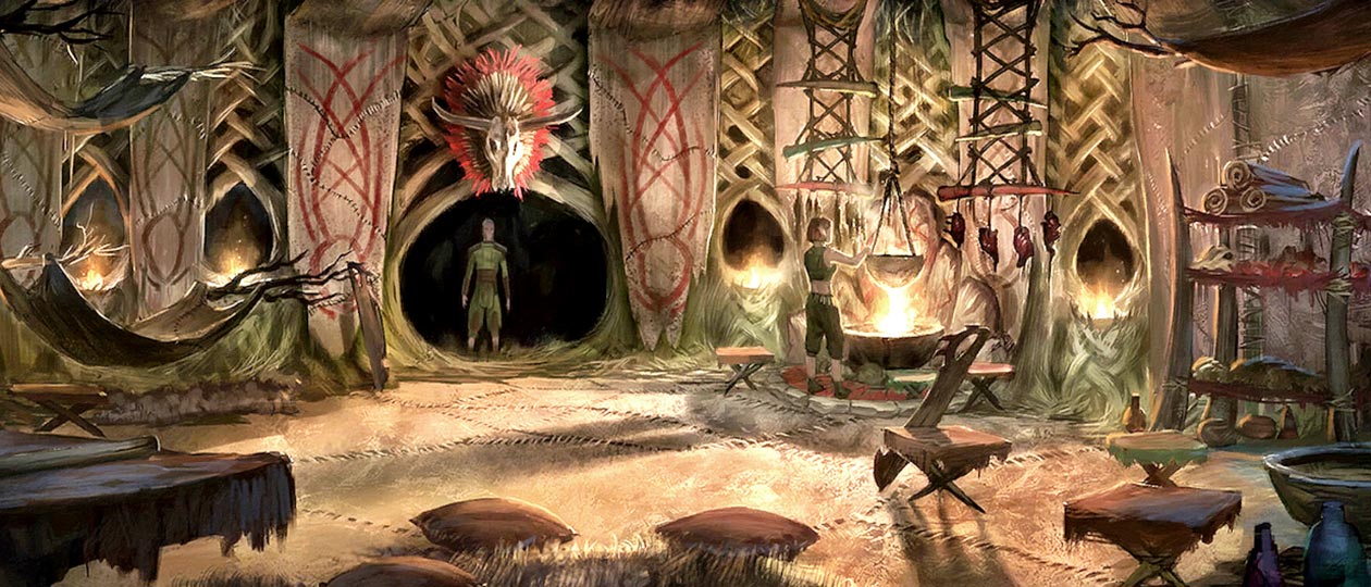 Valenwood Tree House Art from The Elder Scrolls Online