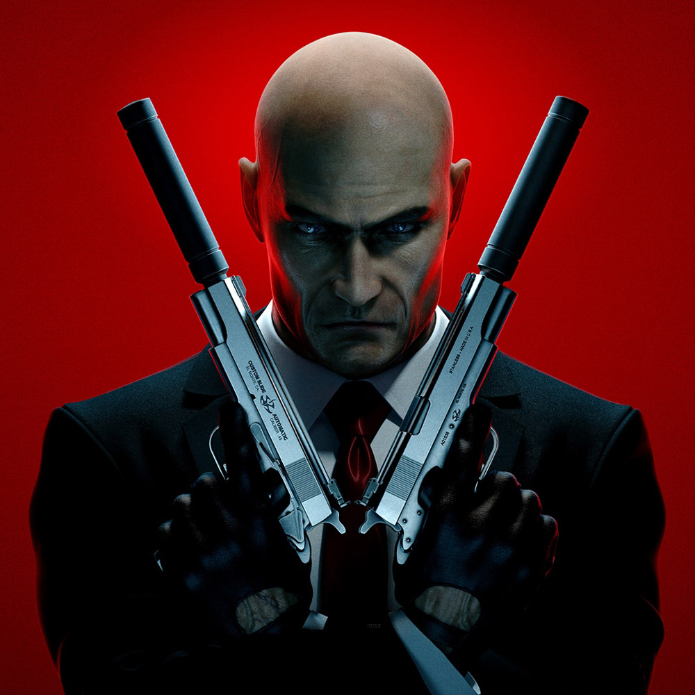 Agent 47, Guns Crossed Art from Hitman: Absolution