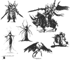 Enemy Sketches