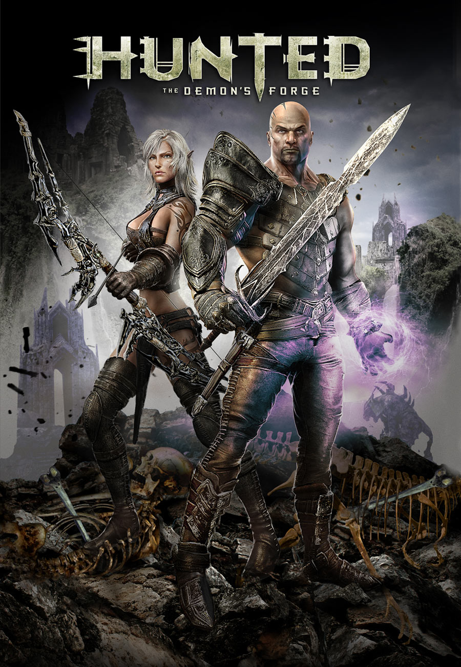 Key Art from Hunted: The Demon's Forge