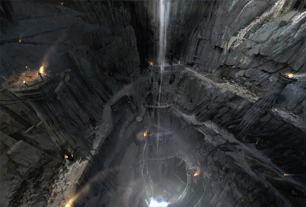 Pit of Kala Moor Art from Hunted: The Demon's Forge