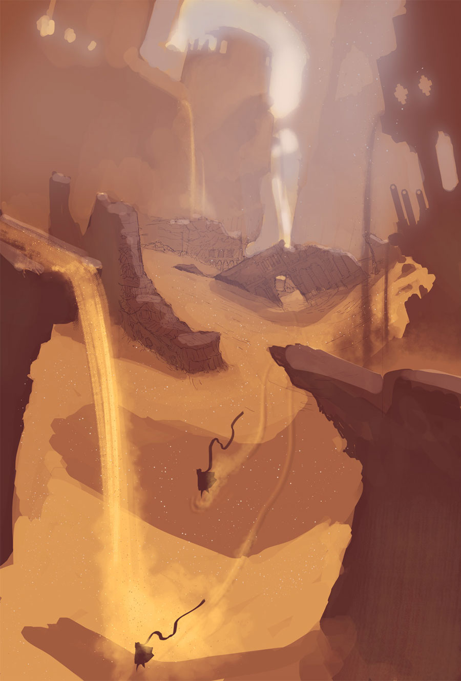 Ruins Art from Journey