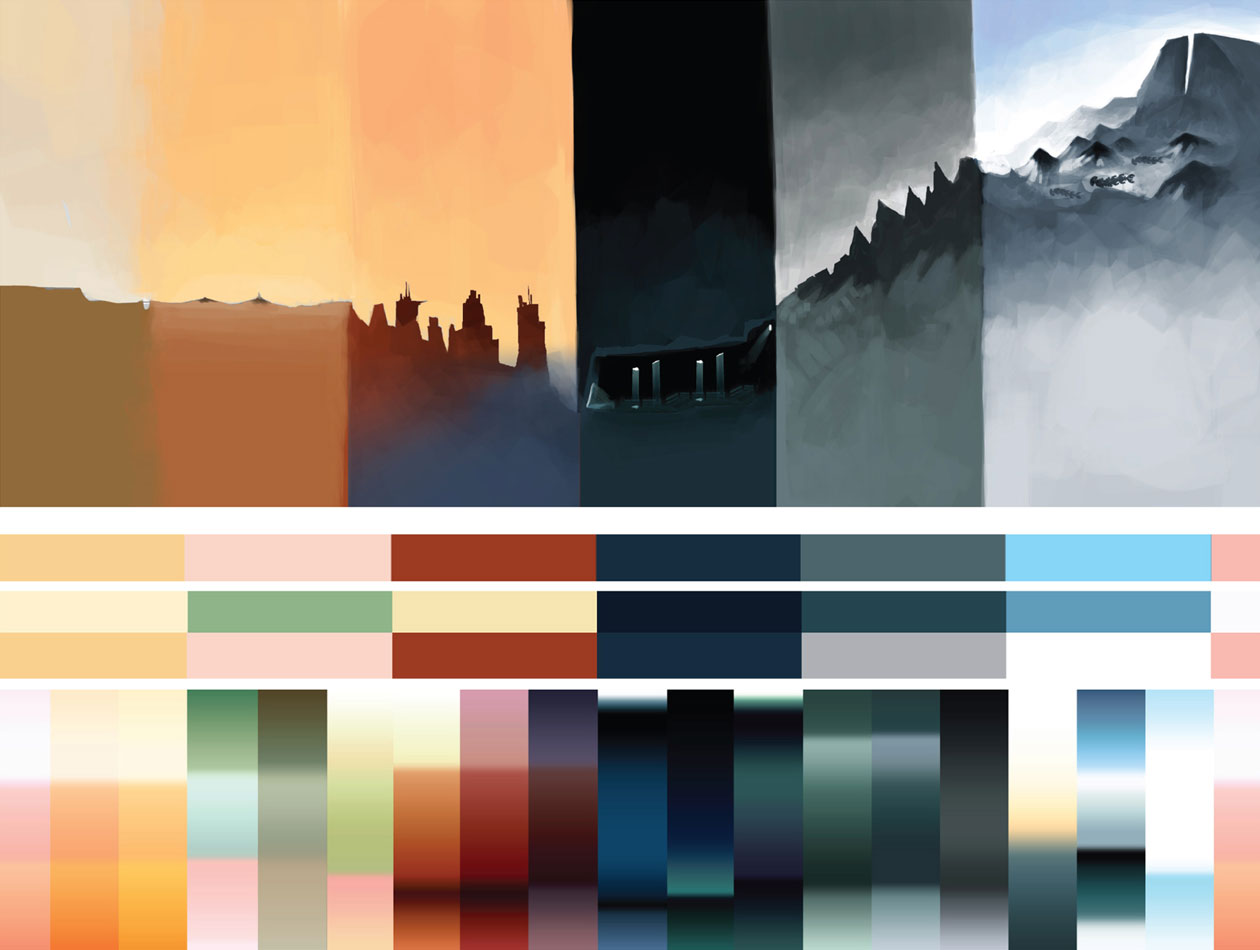 World Color Flowchart from Journey