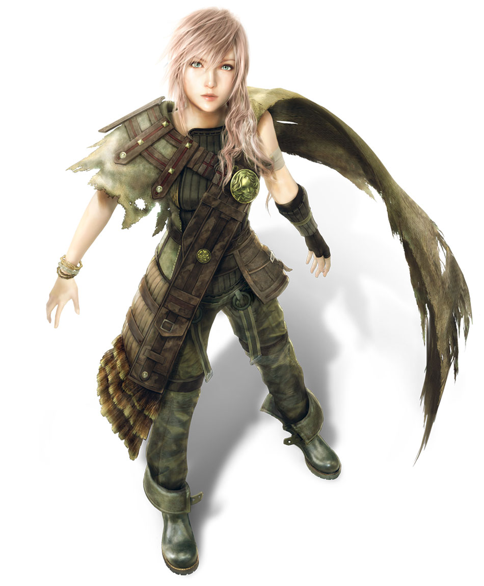 Lightning, Shadow Dust Outfit Art from Lightning Returns: Final Fantasy XIII