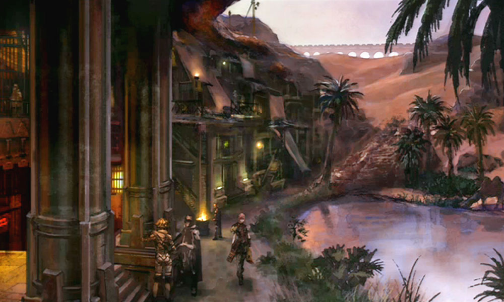 Oasis Art from Lightning Returns: Final Fantasy XIII