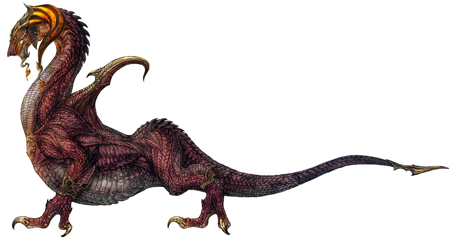 Red Dragon Art from Lightning Returns: Final Fantasy XIII
