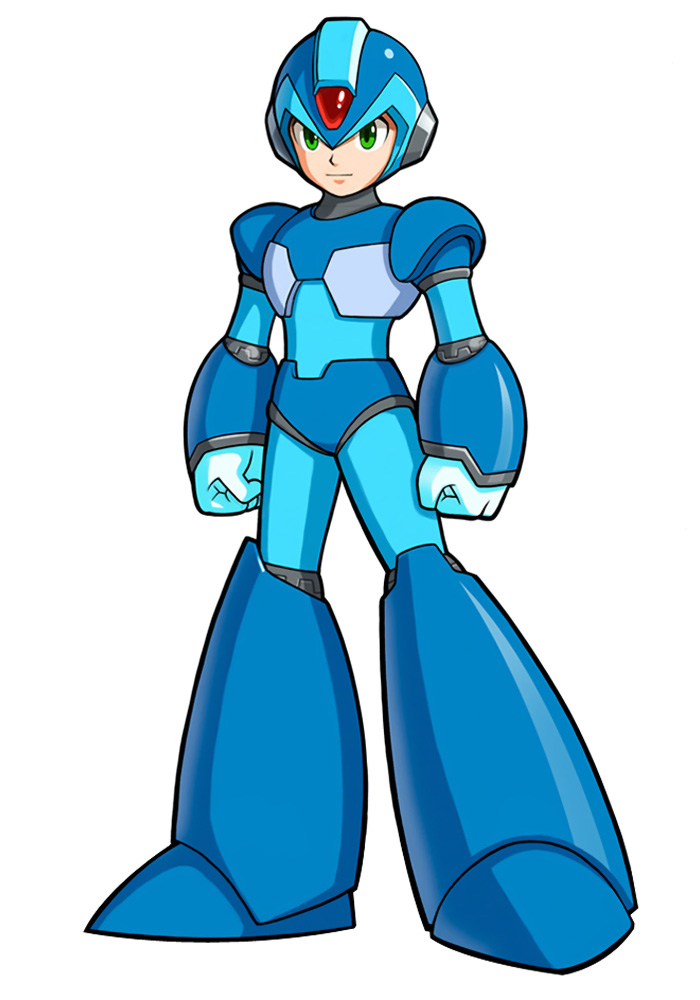 Mega Man X Art from Mega Man Online