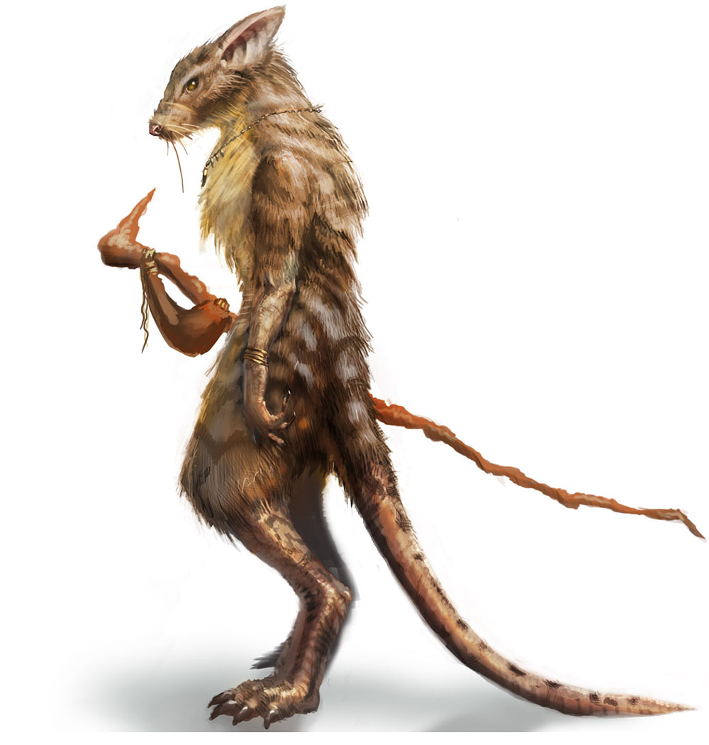 Desert Tribe Rat Art from Mortal Online