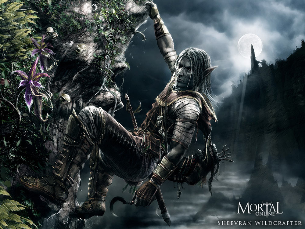 Sheevran Wildcrafter Art from Mortal Online