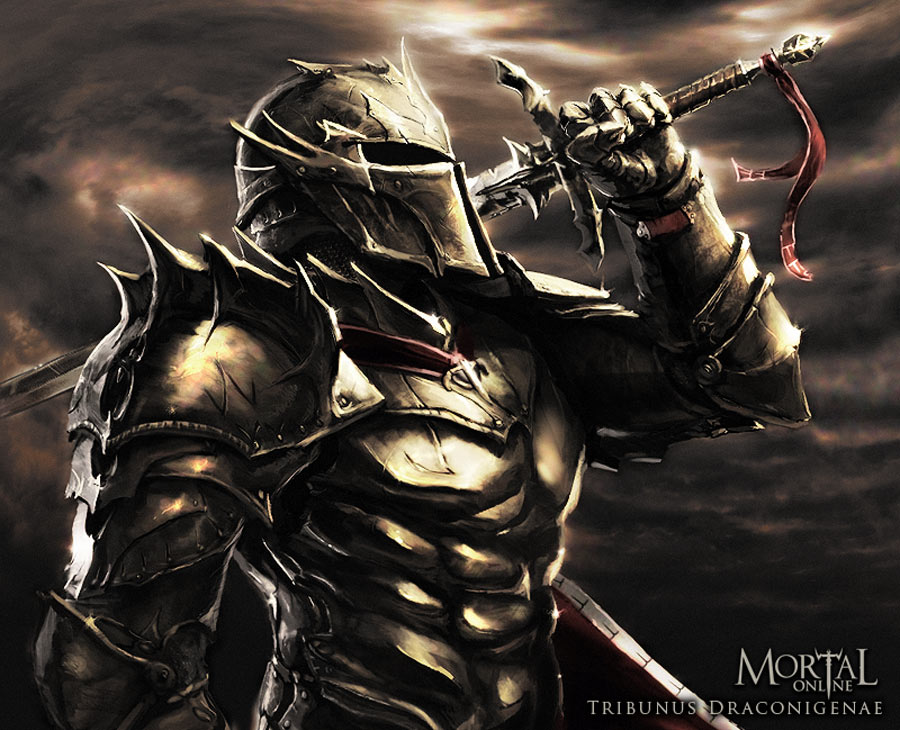 Tribunus Draconigenae Art from Mortal Online