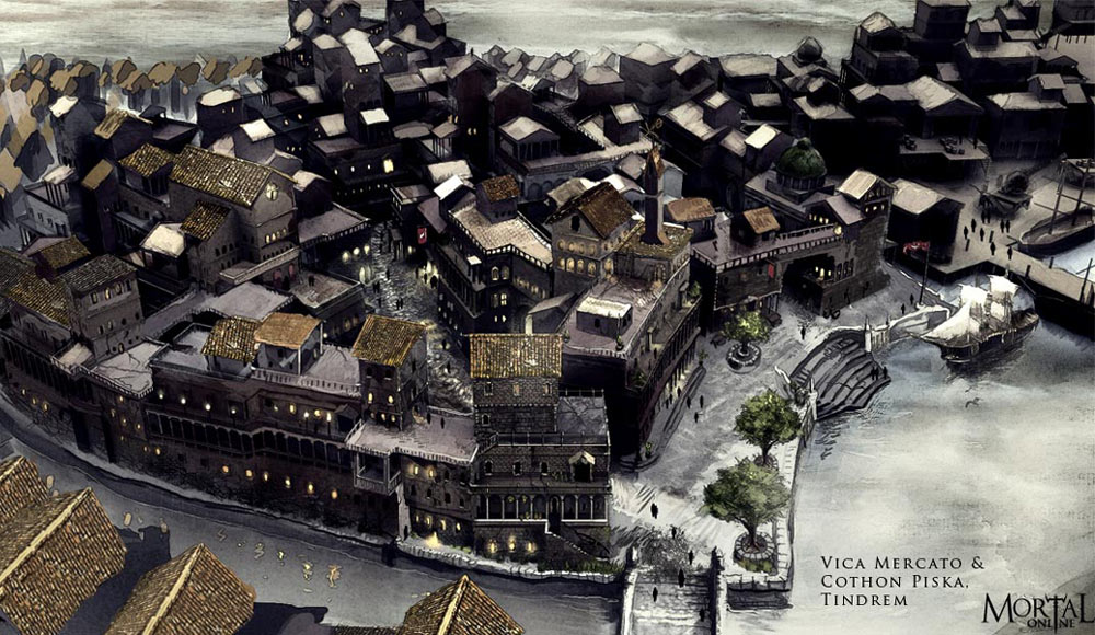 Vica Mercato Art from Mortal Online