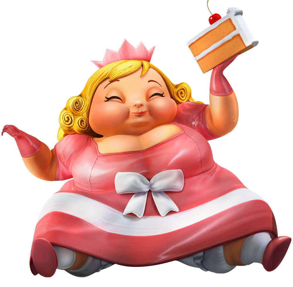 Fat Princess Art from PlayStation All-Stars Battle Royale