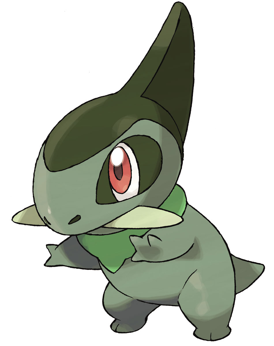 Axew Art from Pokémon Black and White Version 2