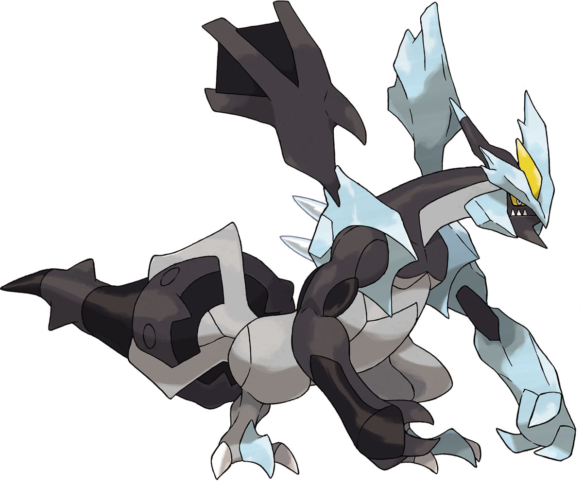 Black Kyurem Art from Pokémon Black and White Version 2