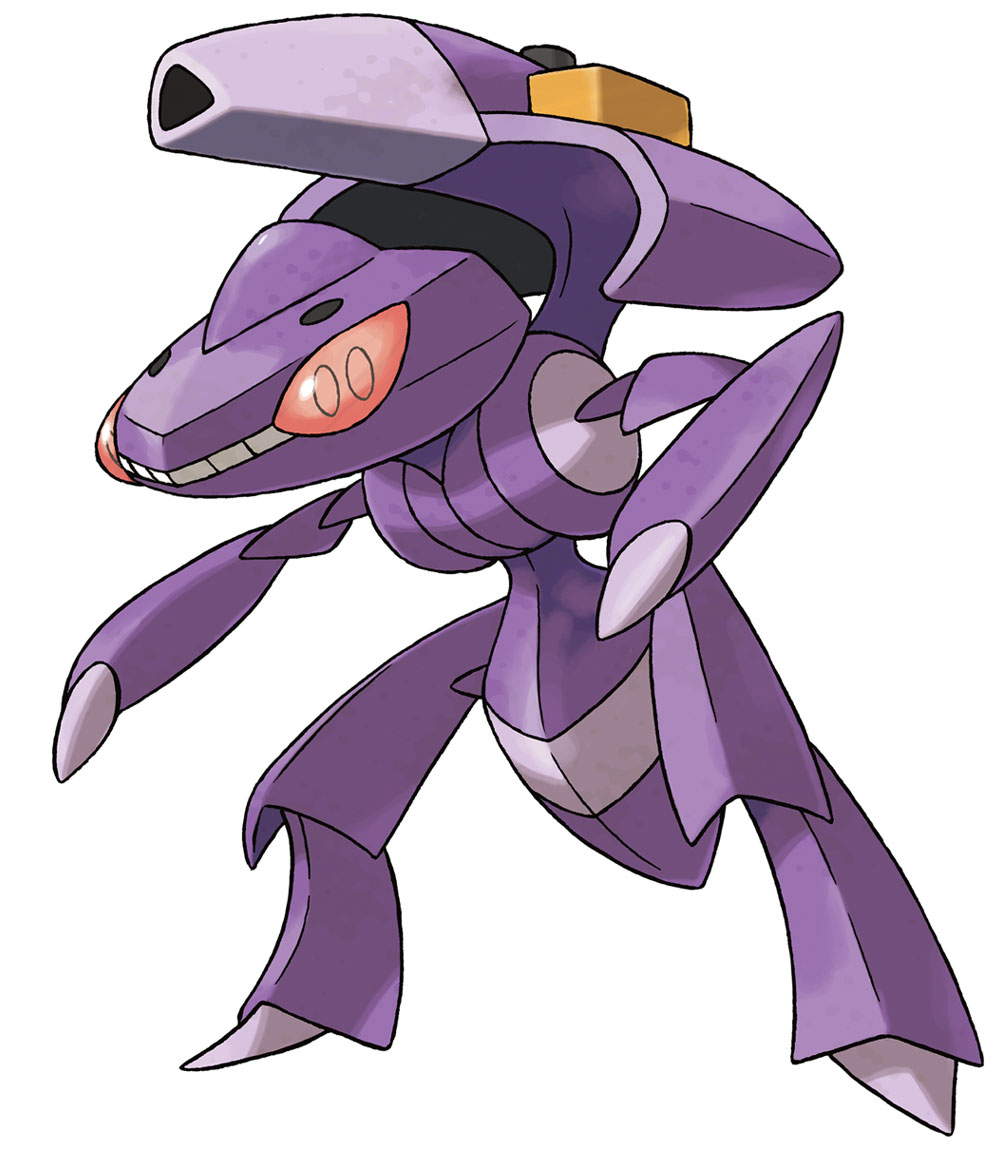 Genesect Art from Pokémon Black and White Version 2