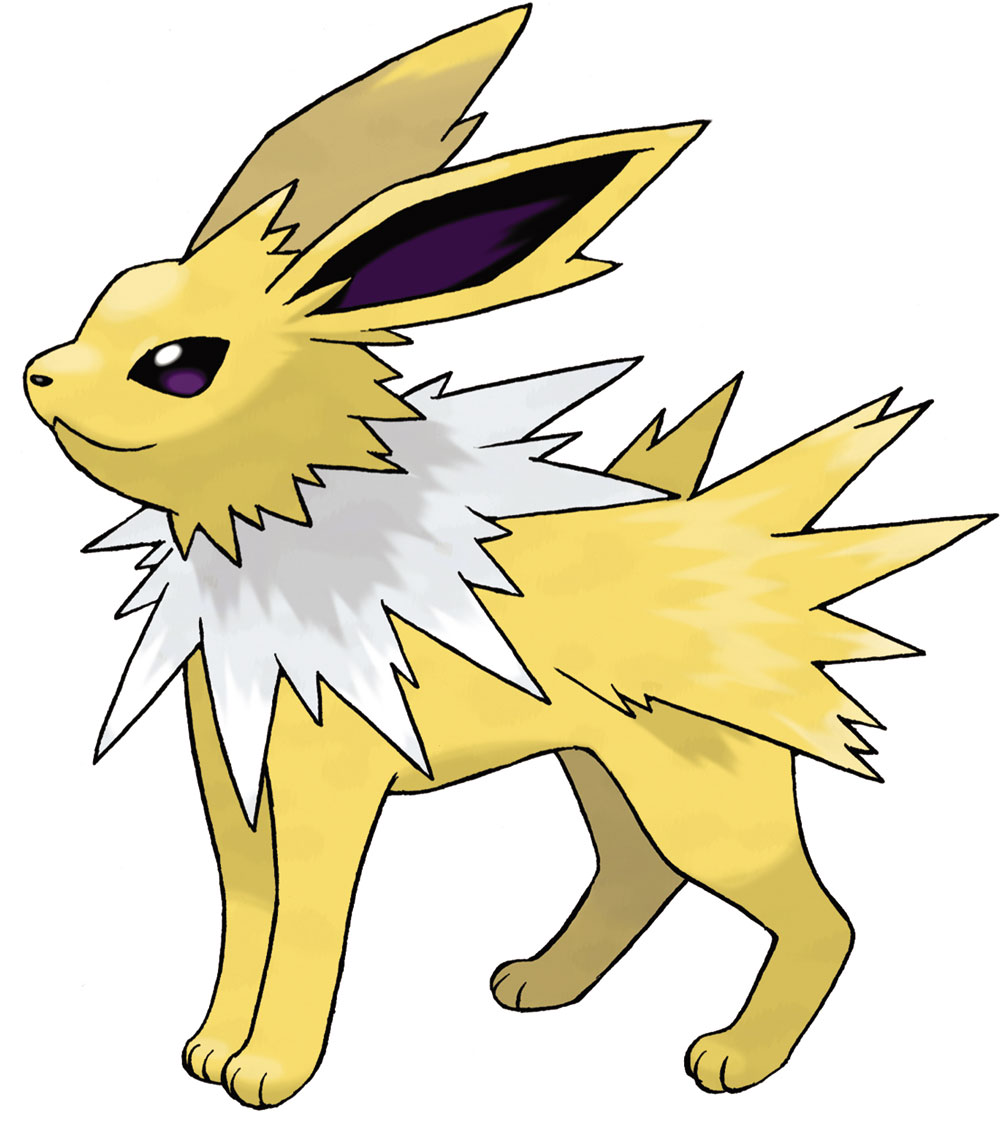 Jolteon Art from Pokémon Black and White Version 2