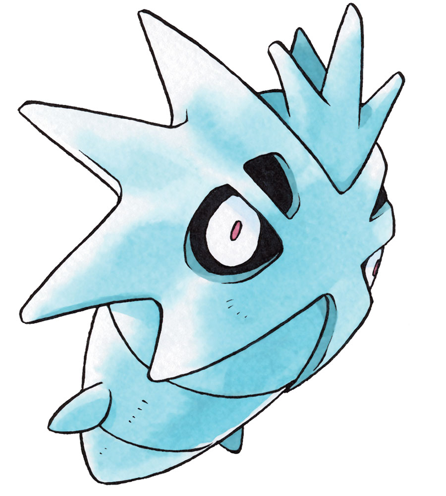Pupitar Art from Pokémon Black and White Version 2