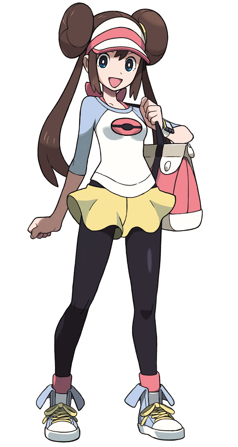 Female Trainer Art from Pokémon Black and White Version 2