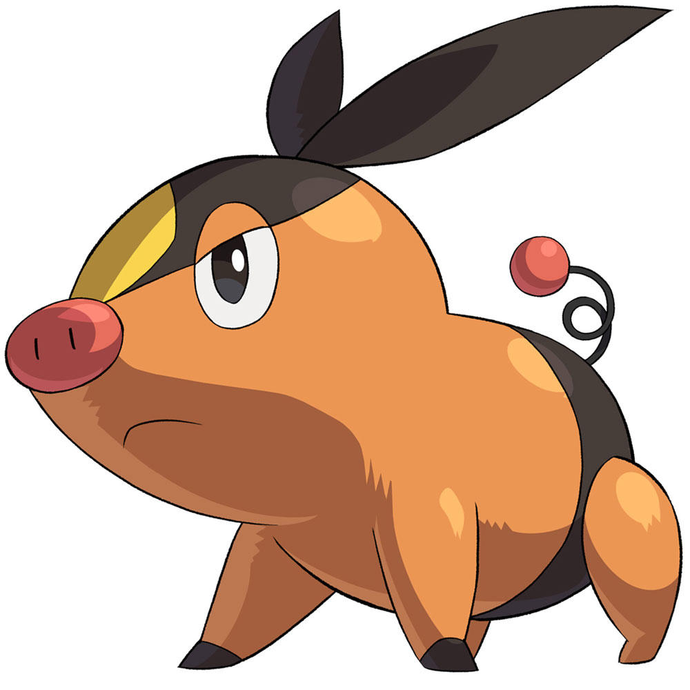 Tepig Art from Pokémon Conquest