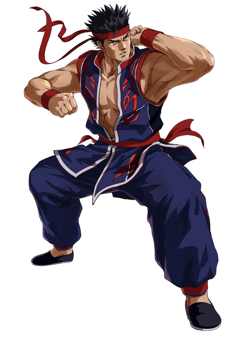 Akira Yuki (Virtua Fighter) Art from Project X Zone