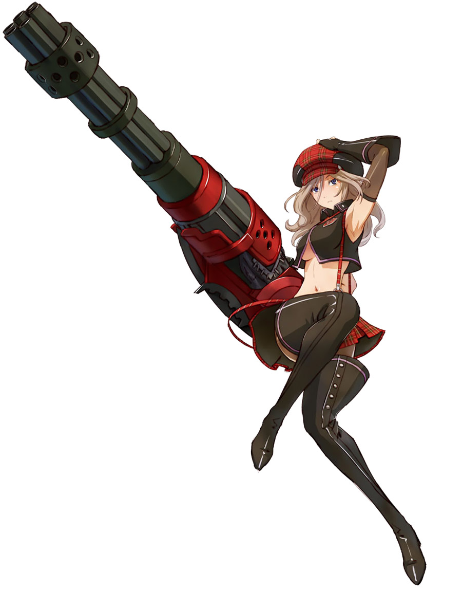 Alisa Ilinichina Amiella (God Eater) Art from Project X Zone