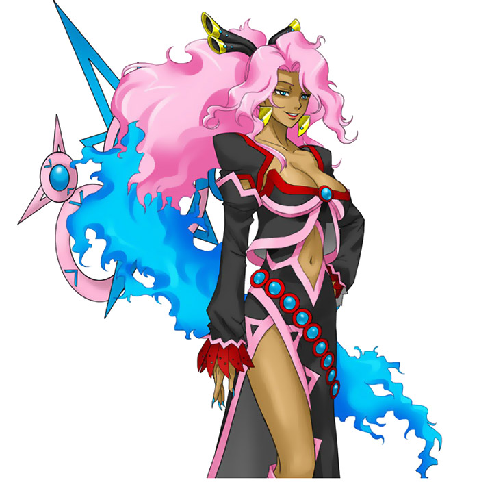 Duwei Frabellum Art from Project X Zone