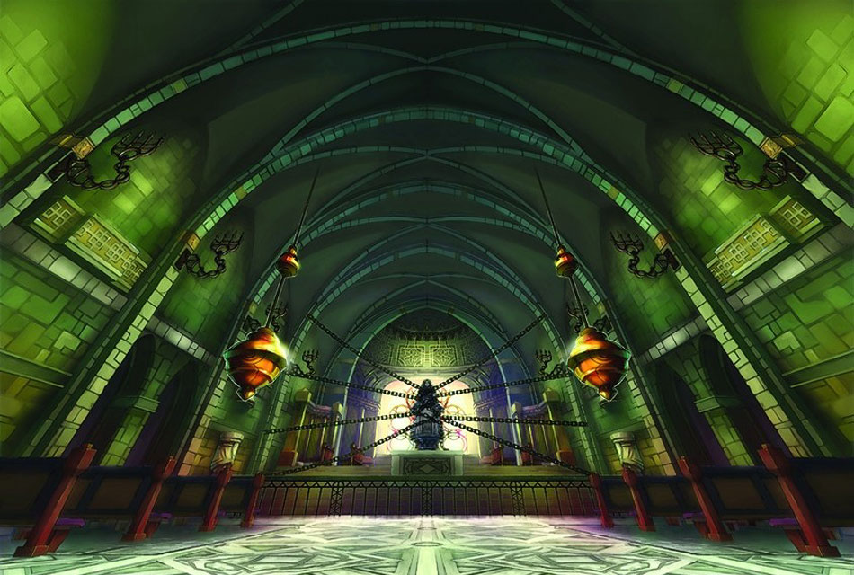 .hack Church Art from Project X Zone