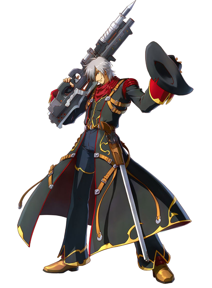 Haken Browning (Endless Frontier) Art from Project X Zone