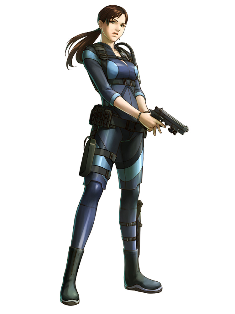 Jill Valentine (Resident Evil) Art from Project X Zone