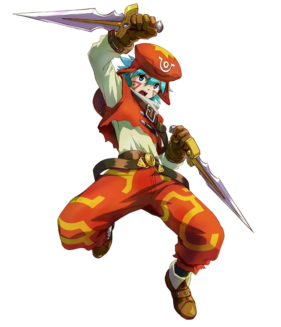 Kite (.hack) Art from Project X Zone