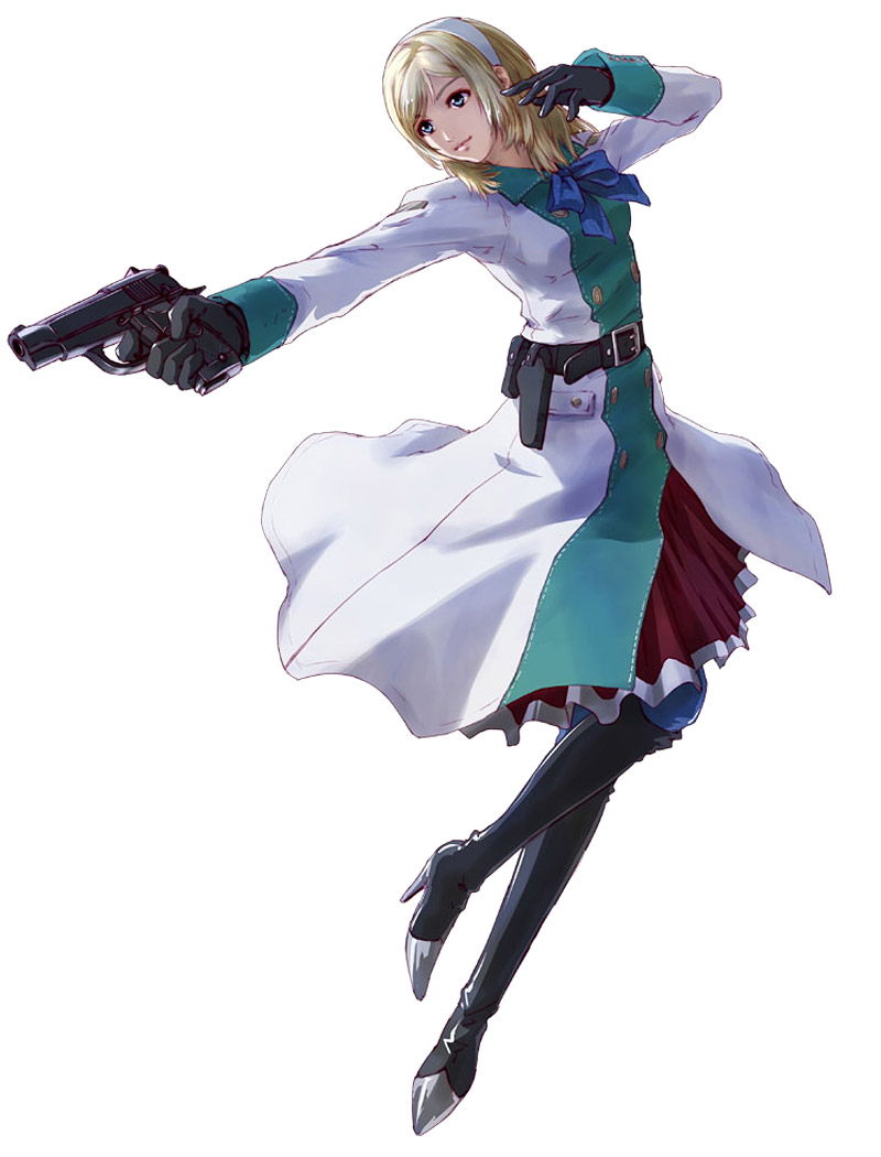 Leanne (Resonance of Fate) Art from Project X Zone