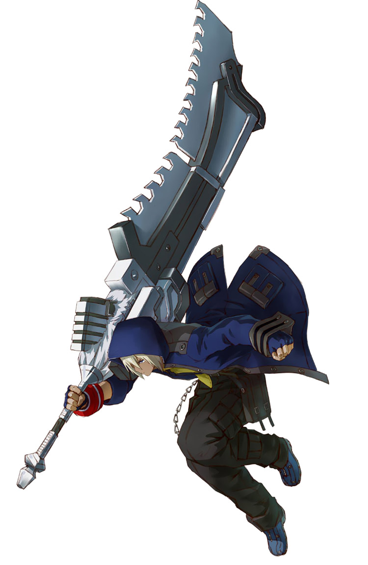 Soma Schicksal (God Eater) Art from Project X Zone