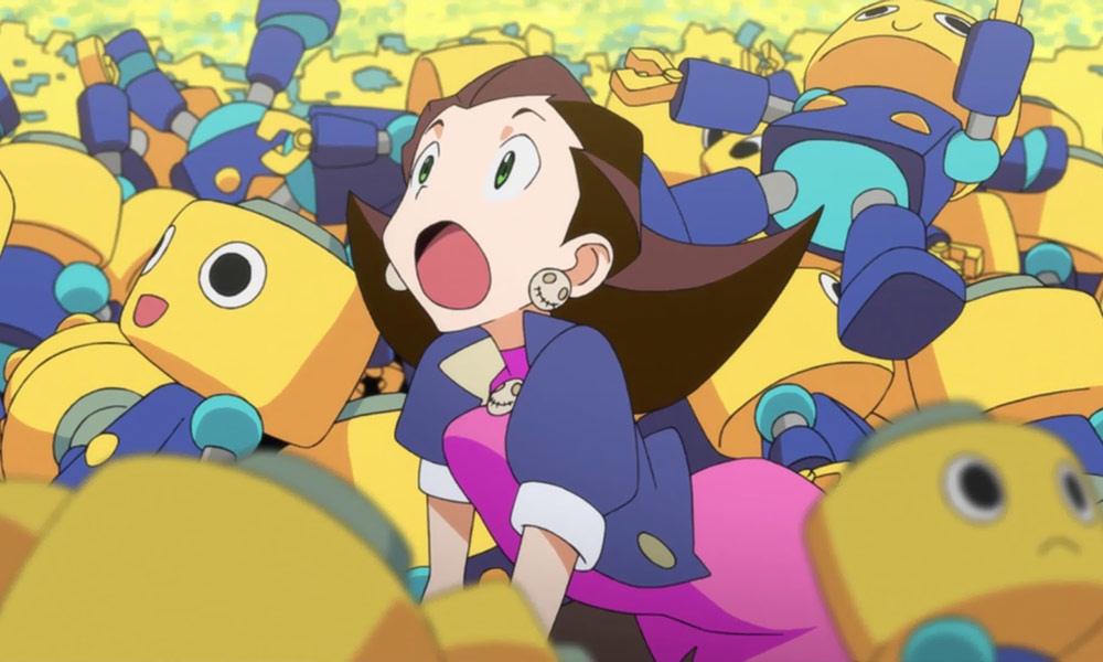 Tron Bonne & Servbots Art from Project X Zone