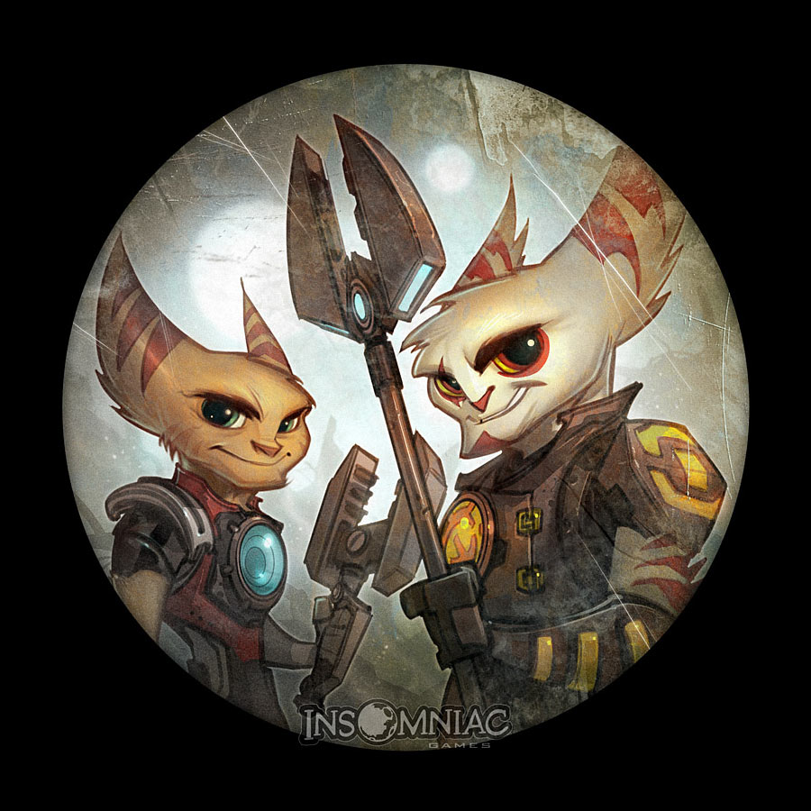 Kaden & Alister Art from Ratchet & Clank Future: A Crack in Time