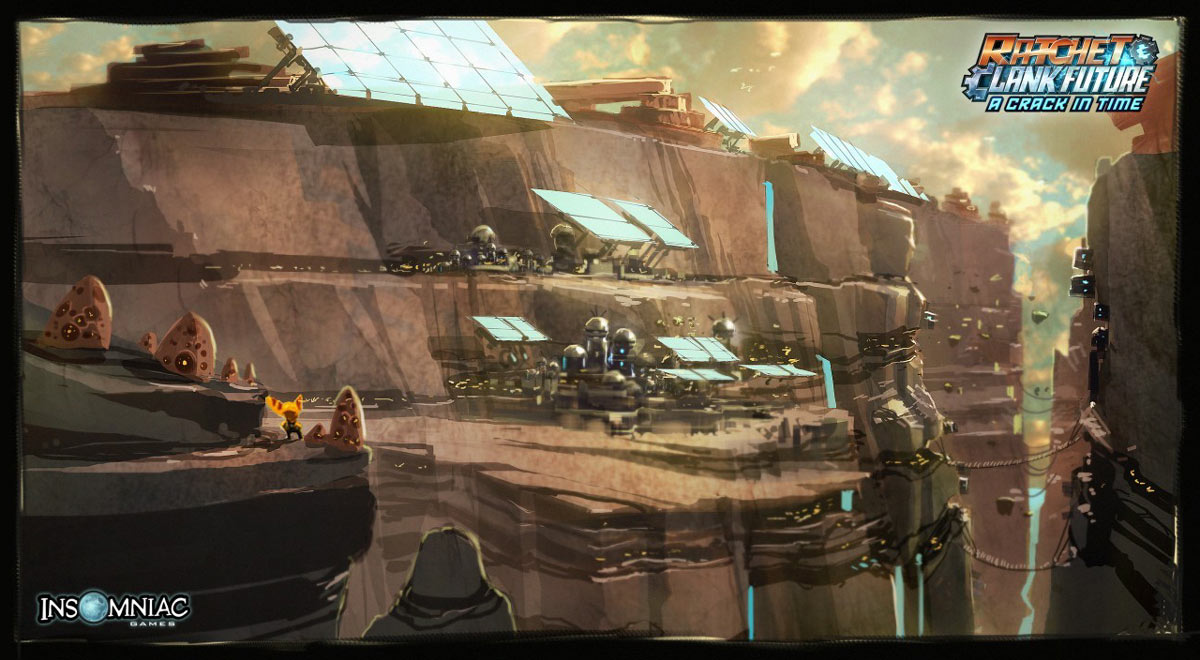 Krell Canyon Art from Ratchet & Clank Future: A Crack in Time