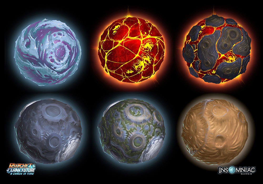 Moons Art from Ratchet & Clank Future: A Crack in Time