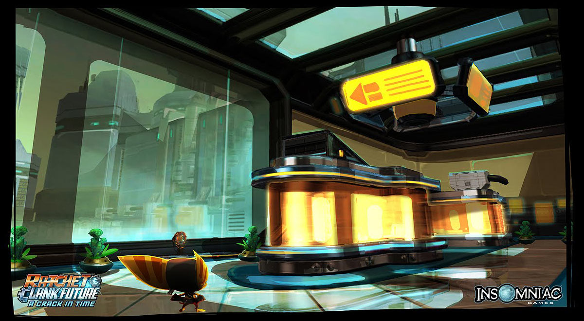 Terachnos Terminal Art from Ratchet & Clank Future: A Crack in Time