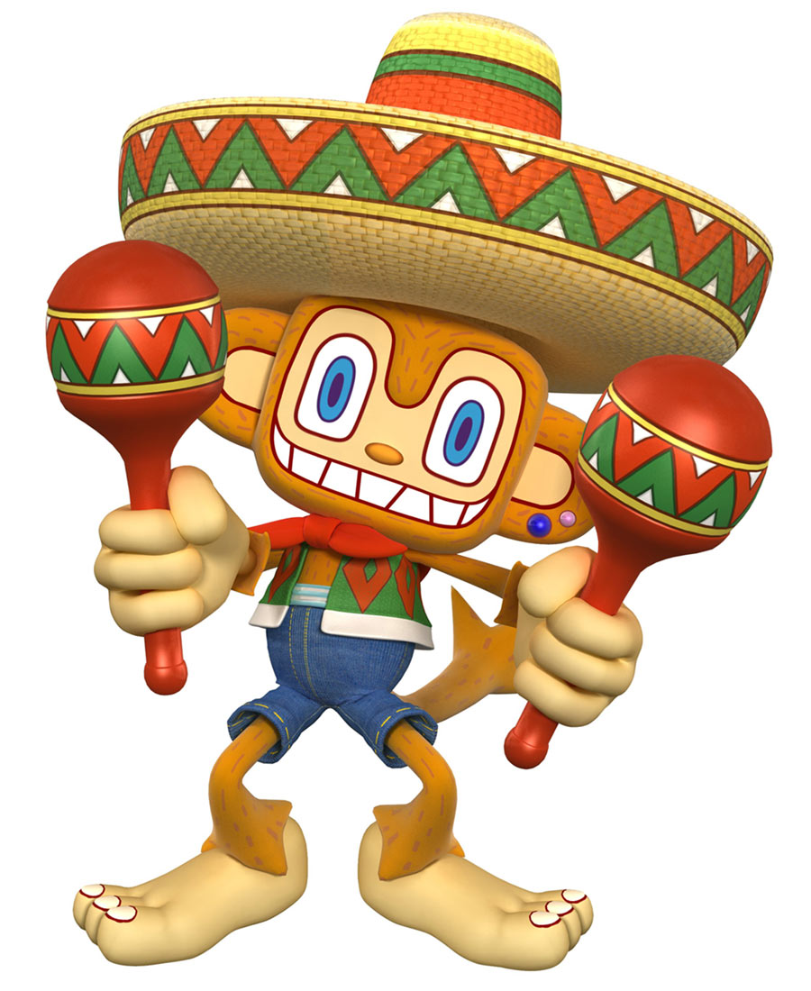 Amigo (Samba de Amigo) Art from Sonic & All-Stars Racing Transformed