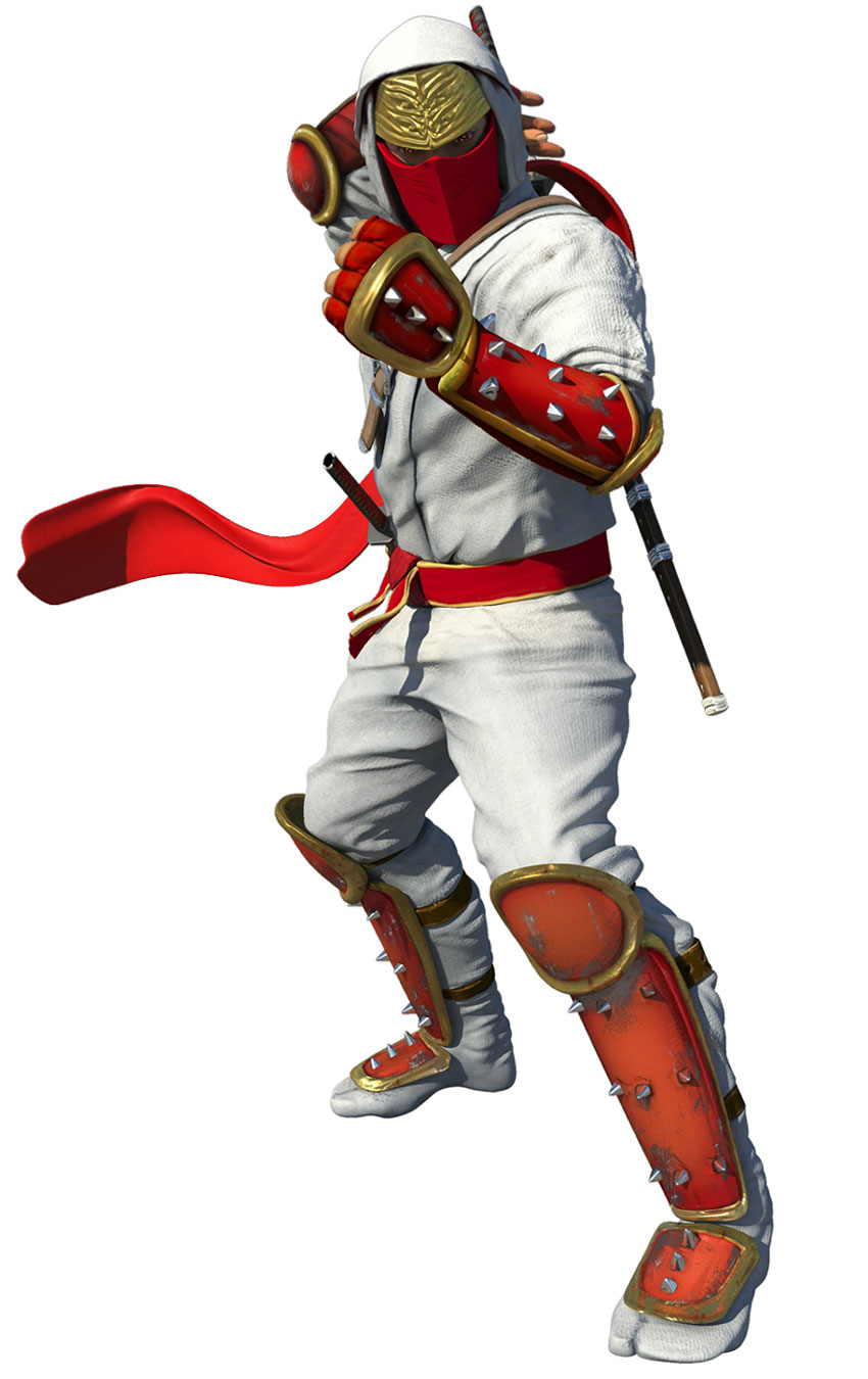 Joe Musashi (Shinobi) Art from Sonic & All-Stars Racing Transformed